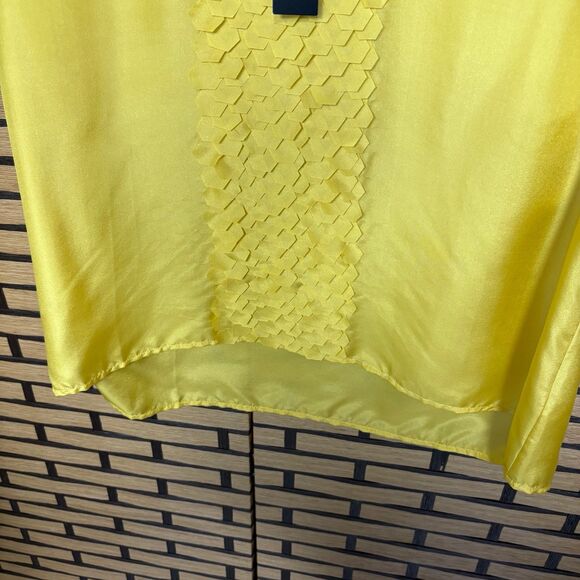 Talbots Gold Silk Tank Top Size 16‎ - Picture 5 of 7